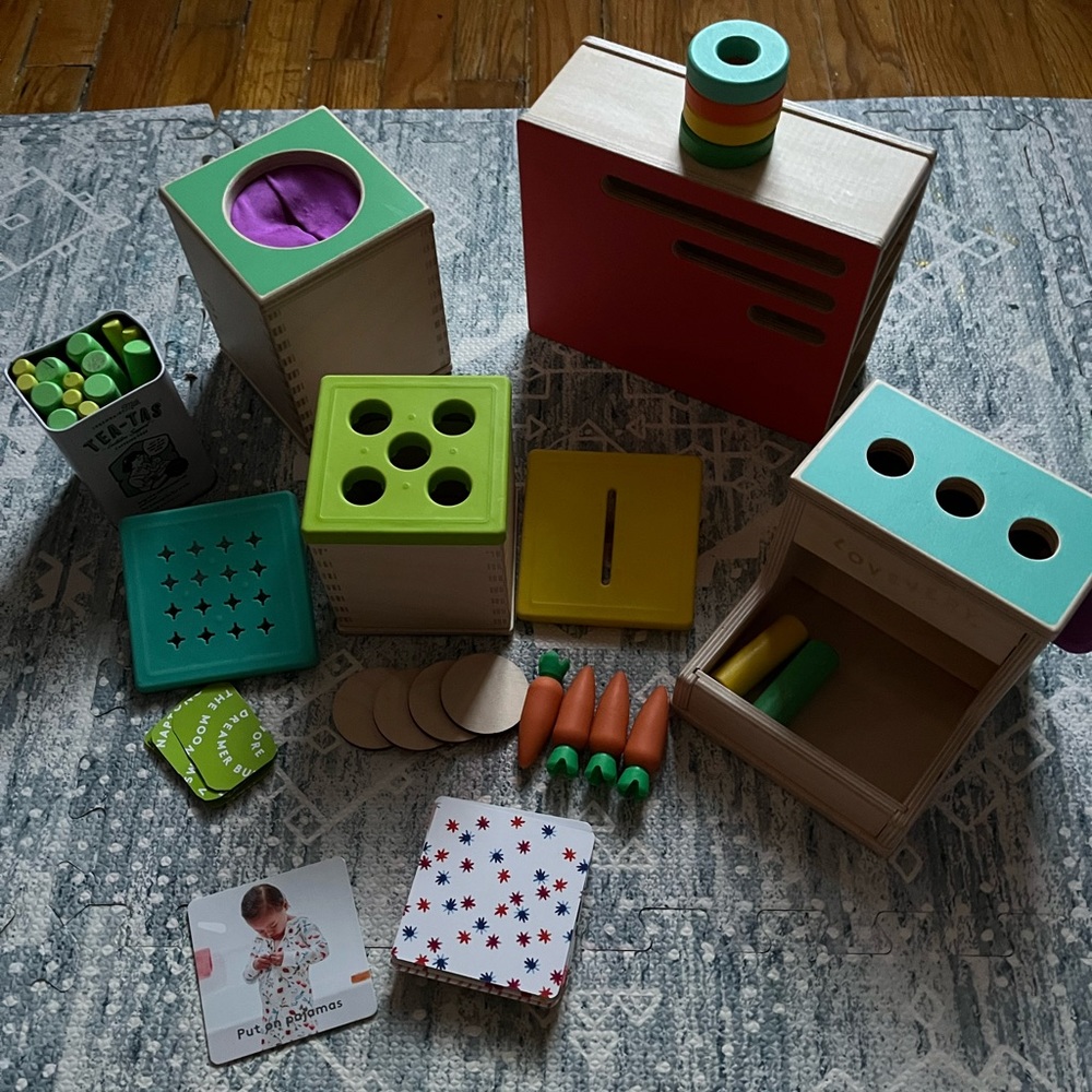 Montessori/ Lovevery toys